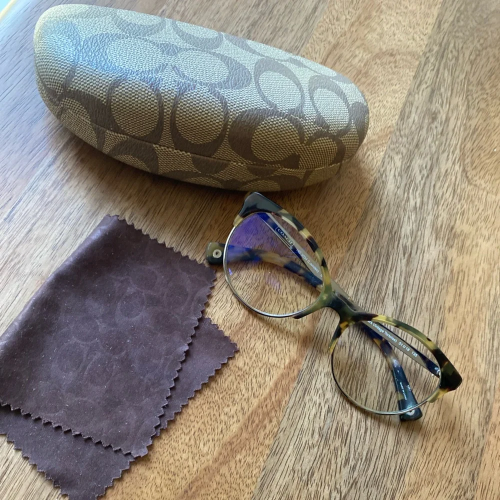Coach Lourdes Optical Frames (LENS are Rx)